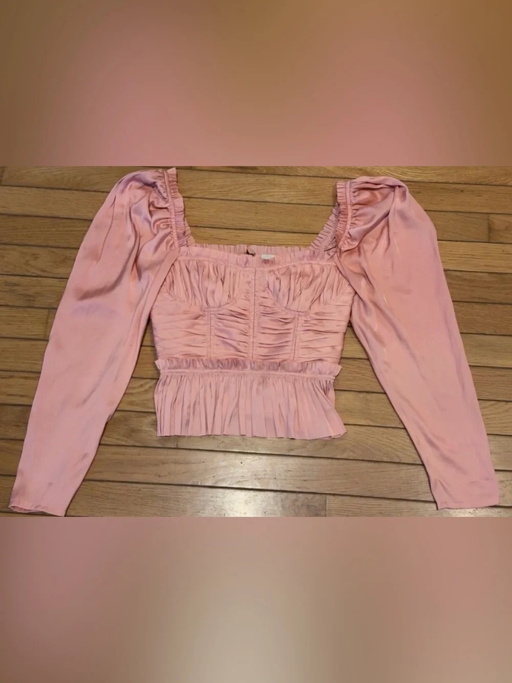 Ulla Johnson Mia Corset Blouse, Size 2